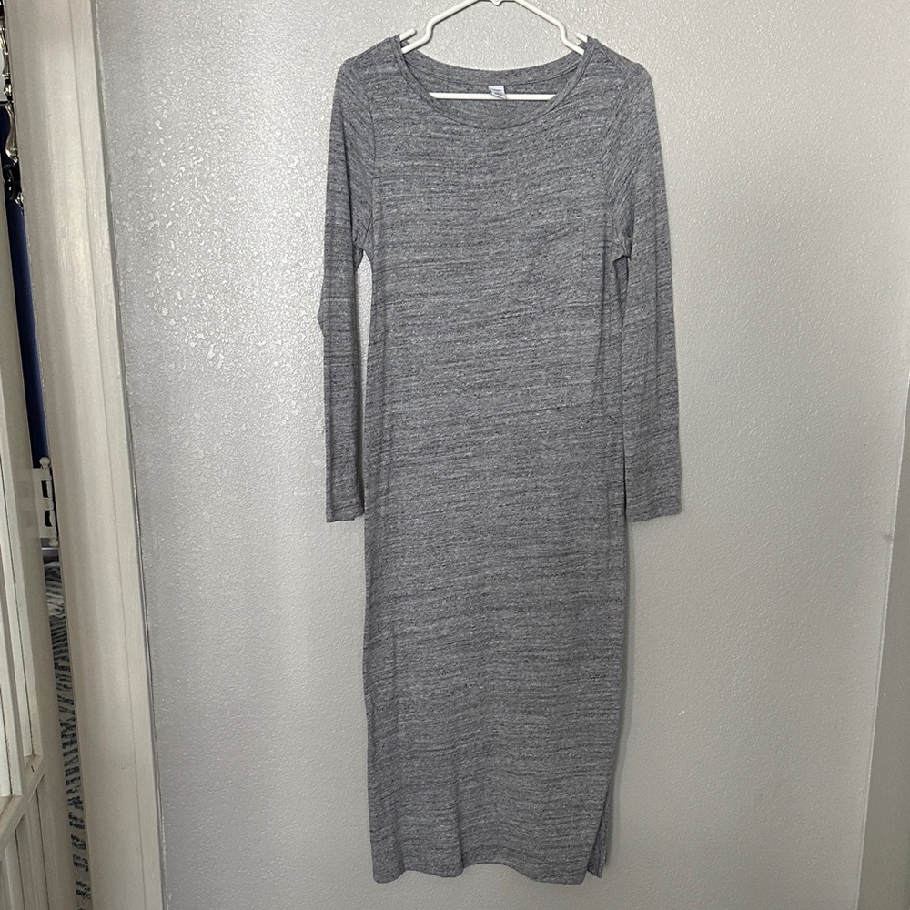 Old Navy Long Sleeve Comfy Maxi Dress
